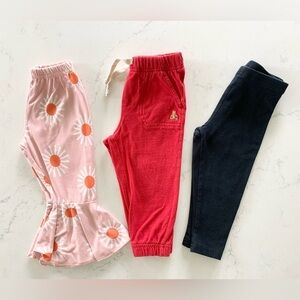 Bundle of Girls Leggings/Joggers 12-18 mo